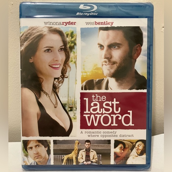 NEW The Last Word Blu Ray Disc, Winona Ryder Wes Bentley 2008 Romantic Comedy OS - Picture 1 of 9